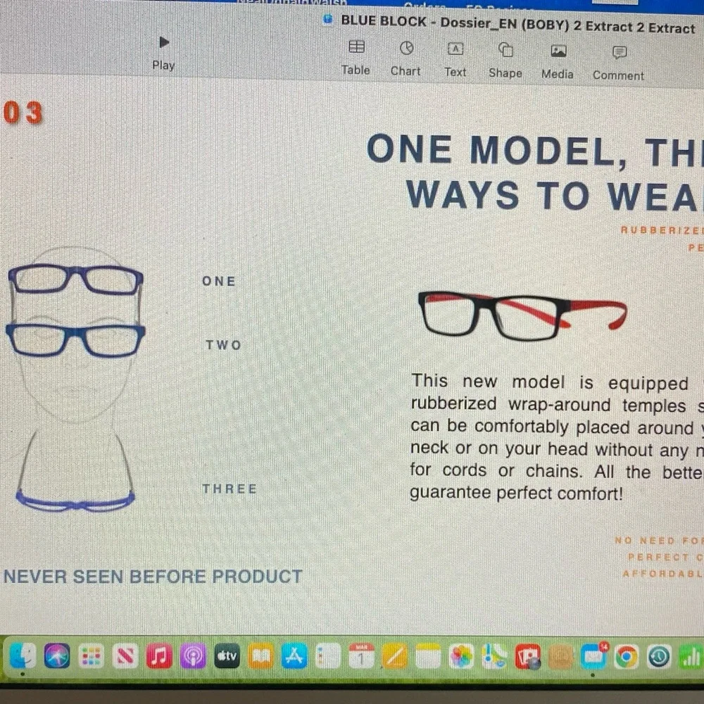 UNISEX blue light blocking glasses